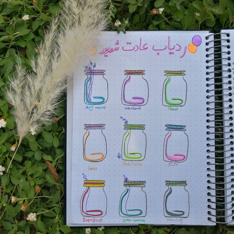 صفحه داخلی دفتر نقطهای A5 گرماژ ۱۰۰ با نقطههای ۵ میلیمتری