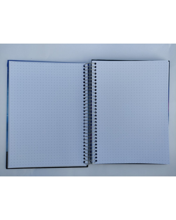 صفحه داخلی دفتر نقطهای A5 گرماژ ۱۰۰ با نقطههای ۵ میلیمتری