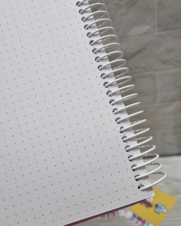 صفحه داخلی دفتر نقطهای A5 گرماژ ۱۰۰ با نقطههای ۵ میلیمتری