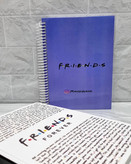 دفتر نقطهای A5 طرح Friends با جلد سخت و کاغذ سفید ۱۰۰ گرمی – رنگی بانو