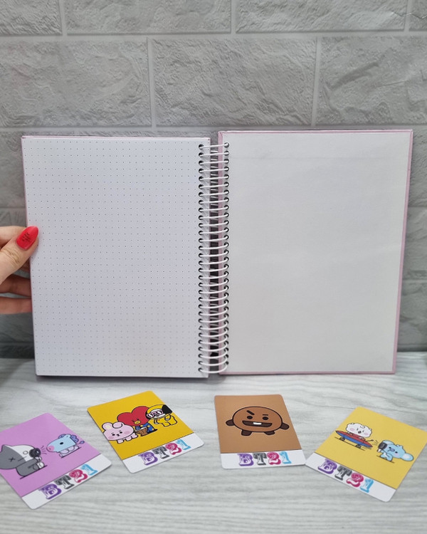 صفحه داخلی دفتر نقطهای A5 با نقطههای ۵ میلیمتری مناسب بولت ژورنال