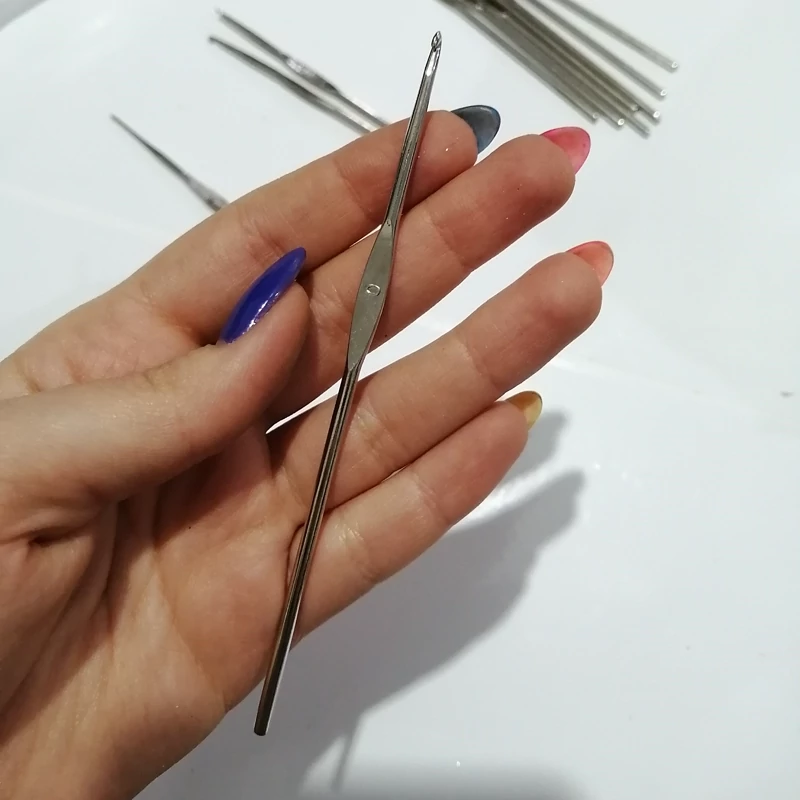 قلاب فلزی بافتنی سایز   0